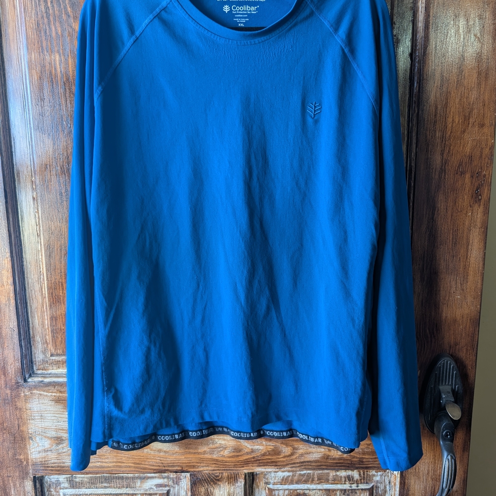 Coolibar Blue Long Sleeve Shirt